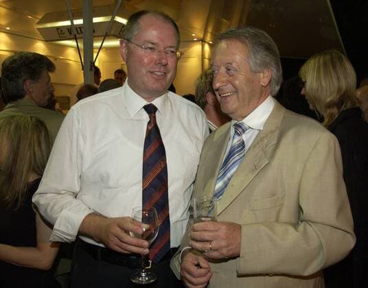 Peer Steinbrück , Paul Spiegel 07.09.2004