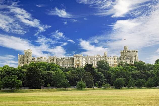  Schloss Windsor oder Windsor Castle, Windsor, Berkshire, England, Großbritannien, Europa ibldig01866740