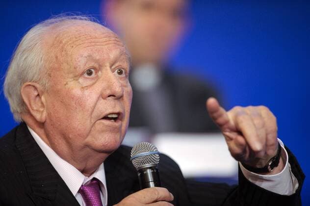 Jean Claude Gaudin - (Bürgermeister Marseille) - Paris, Frankreich 
