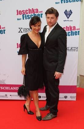 Miriam Pielhau und ihr Ehemann Thomas Hanreich bei der Kino Premiere von Joschka und Herr Fischer am 19.5.2011 in Berlin 