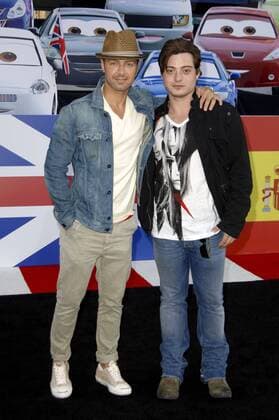 Joey Lawrence (L) & Andrew Lawrence CARS 2 FILM PREMIERE Hollywood 