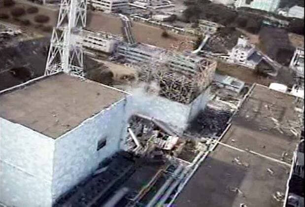June 19th, 2011, Okumamachi, Japan - Steam rises from No. 2 reactor building of the crippled Fukushima No. 1 nuclear power plant in Okumamachi, Fukushima Prefecture, some 210km northeast of Tokyo, in this photo taken by the plant operator Tokyo Electric Power Co. on April 19, 2011. The utility company, known as TEPCO, opened the airlock of the No. 2 reactor building on Sunday, June 18 to ease sauna-like conditions inside so people can work there to cool the runaway reactor which has suffered a meltdown shortly after the plant was hit by an earthquake and tsunami on March 11. TEPCO claimed the venting would not harm the environment.  ( 8900)