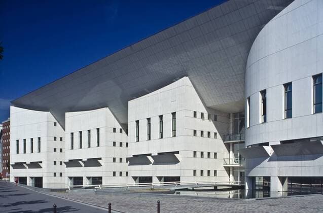 Architektur von Christian de Portzamparc Paris, moderne Architektur, Cite de la Musique - Paris, modern Architecture, Cite de la Musique