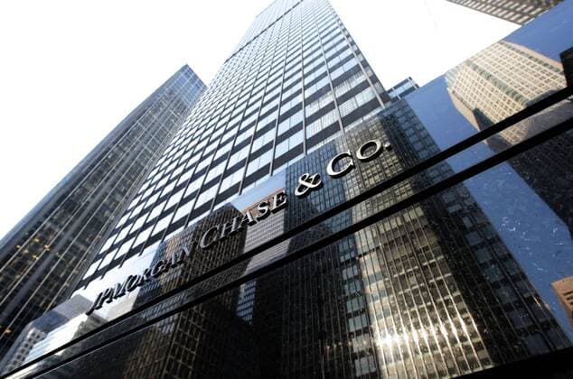 Architektur von Kevin Roche USA, NEW YORK CITY, 07.05.2011, Zentrale von JPMorgan Chase & Co. in New York City