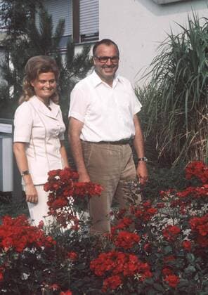 Helmut Kohl mit Ehefrau Hannelore