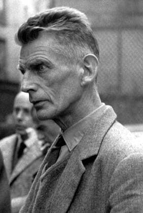 Samuel Beckett, (1906-1989), Irish dramatist and novelist. Local Caption Mono Print !AUFNAHMEDATUM GESCHÄTZT! UnitedArchives0542155