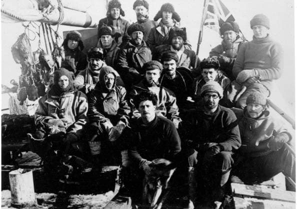 General of Quest, Shackleton expedition 1921-1922. Captain Sir Ernest Henry Shackleton (1874-1922) was an Anglo-Irish explorer, now chiefly remembered for his Antarctic expedition of 1914-1916 in the ship Endurance. From Antarctica: The Last Continent by Ian Cameron page 7. Local Caption Exploration 1 Mono Print UnitedArchives0542161
