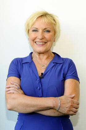 Bascha Mika - Die Publizistin und Feministin, ehemalige Chefredakteurin der taz Bascha Mika aufgenommen am 03.09.2011 in Köln vor neutralem Hintergrund