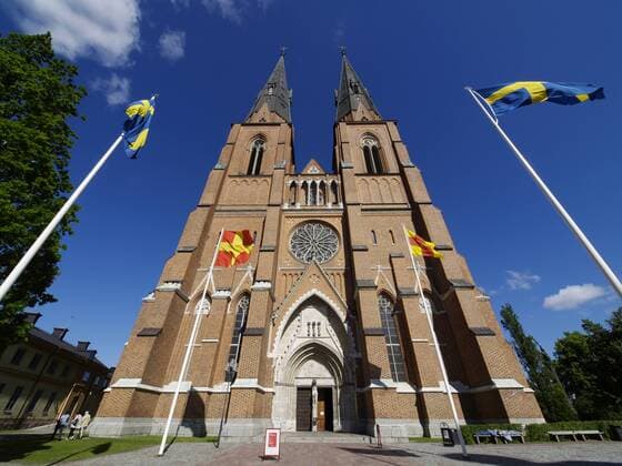 Uppsala, Domkyrkan, Domkirche, Schweden, Uppland, Uppsala Uppsala, Domkyrkan, Cathedral, Sweden, Uppland, Uppsala BLWS066670