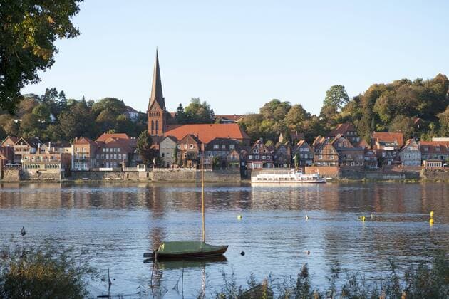 Lauenburg, Elbe, Schleswig-Holstein, Deutschland, Europa iblshg02039520