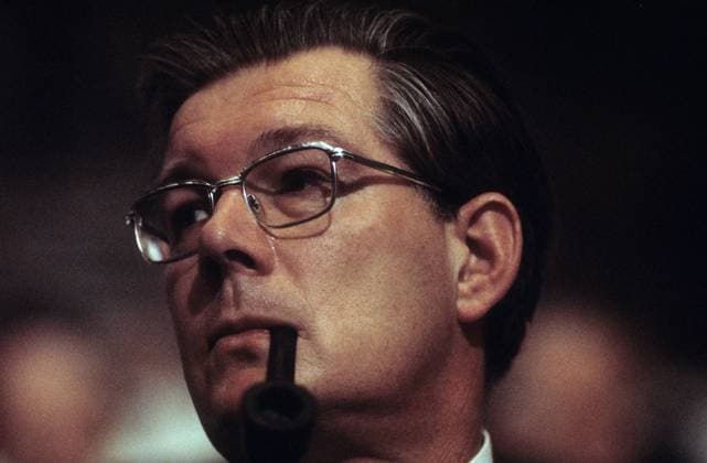 Ernst Benda (Deutschland CDU Präsident Bundesverfassungsgericht) !AUFNAHMEDATUM GESCHÄTZT!