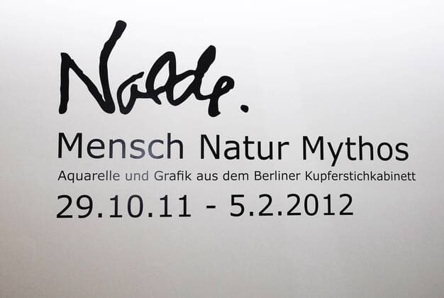 Mensch, Natur, Mythos - Ausstellung von Emil Nolde im Museum der Moderne, Salzburg