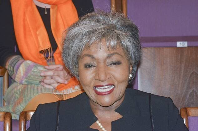 Konzert der Dionne Warwick im Rahmen des 16. Salzburger Jazzherbstes im grossen Festspielhaus in Salzburg. Dieses Bild zeigt die Operndiva Grace Bumbry 2011 - Konzert der Dionne Warwick im Rahmen des 16. Salzburger Jazzherbstes im grossen Festspielhaus in Salzburg, Operndiva Grace Bumbry
