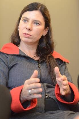 Senatorin für Bildung, Jugend und Wissenschaft, Sandra Scheeres (SPD) Local Caption . Thomas Lebie