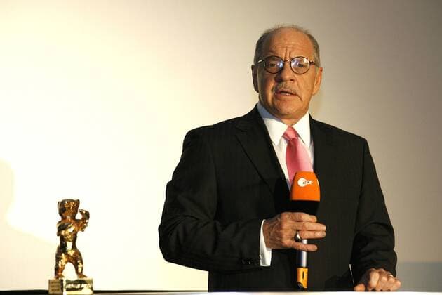 Berlinale 2007, 57. Internationale Filmfestspiele Berlin 57th Berlin International Film Festival, Tag 8. Verleihung des Goldenen Ehrenbären an Arthur Penn für sein Lebenswerk im Kino International Paul Schrader