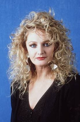 Bonnie Tyler 12 93 am Frau Musik Pop England Gesang blond hoch Portrait Locken langhaarig lächelnd
