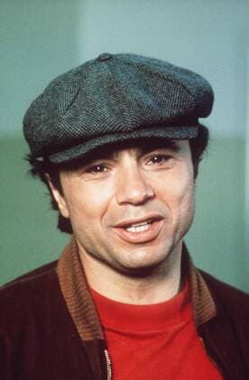 Robert Blake ( Baretta ) 07 92 teu hoch Portrait leger Mütze lächelnd Mann Film Schauspiel dunkelhaarig