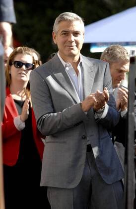 George Clooney JOHN WELLS HONORED WITH THE 2457TH STAR ON THE HOLLYWOOD WALK OF FAME Hollywood  Patrick Rideaux PicturePerfect