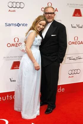39. Deutscher Filmball 2012 im Hotel Bayerischer Hof, München Schauspielerin, Schauspieler; Ann Kathrin Kramer und Harald Krassnitzer