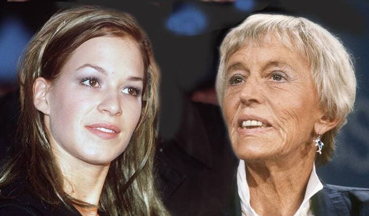 Franka Potente (li) und Beate Uhse 10 10 teu Fotomontage Bildmontage Montage Collage Kompostion Franka Potente: 08 98 pp Beate Uhse: 05 88 vZ Deutschland deutsch Deutsche Frau Frauen Unternehmerin Sexshops Sex Versand VErsandhaus Managerin Management Schauspiel Schauspielerin Film TV Fernsehen german actress female manager quer Portrait neutral lächelnd Halbprofil