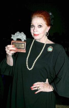 Feb. 24, 2003 - Hollywood, California, U.S. - I7428CHW ..26TH ANNUAL ROBBY AWARDS - HONORING DISTINGUISHED ACHIEVEMENT IN THEATRE FOR 2002 (SECOND OLDEST THEATRE AWARD IN LOS ANGELES).ROOSEVELT HOTEL, HOLLYWOOD, CA.02 24 2003. 2003.CAROLE COOK (LIVING LEGEND HONOREE) Hollywood U.S.  - ZUMAw87