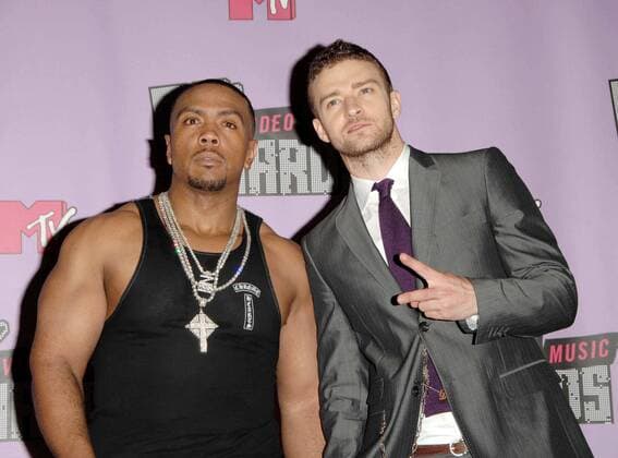 Sept. 9, 2007 - Hollywood, California, U.S. - K54161DL.2007 MTV VIDEO MUSIC AWARDS PRESS ROOM HELD AT.PALMS CASINO LAS VEGAS NV. 9-9-07. - 2007.IMAGE: TIMBALAND,JUSTIN TIMBERLAKE Hollywood U.S.  - ZUMAl86