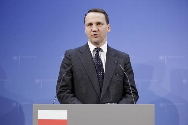 Außenminister Deutschlands, Polens und Russlands treffen sich in Berlin, Foto: Außenminister Polens, Radoslaw Sikorski