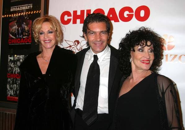 Nov. 14, 2006 - New York, New York, U.S. - K50747JBU. CHICAGO 10TH ANNIVERSARY AFTER PARTY.NEW STAGES STUDIOS, NEW YORK New York 11-14-2006. - 2006.MELANIE GRIFFITH, ANTONIO BANDERAS AND CHITA RIVERA. New York U.S.  - ZUMAbu2