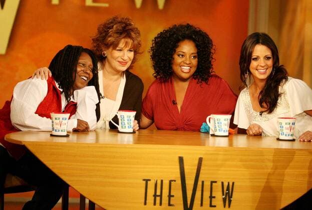 Dec. 12, 2007 - New York, New York, U.S. - EXCLUSIVE - TAPING OF T.V.SHOW THE VIEW FOR FRIDAY 12-14-07 - DATE 12-12-07..WHOOPI GOLDBERG,JOY BEHAR,SHERRI SHEPHERD,SARA EVANS.K55841JBB New York U.S.  - ZUMAba9