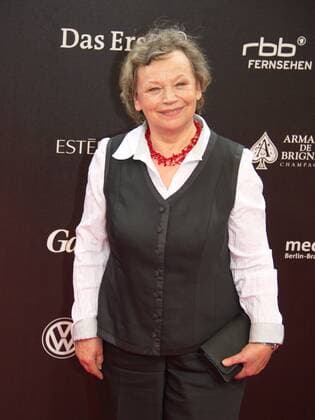 Berlin, 27.04.2012, Deutscher Filmpreis 2012, Roter Teppich im Friedrichstadtpalast - Motiv: Ursula Werner,