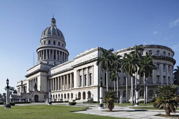 Kapitol, oder El Capitolio, oder National Capitol Building, Altstadt, UNESCO Weltkulturerbe, Villa San Cristobal de La Habana, Havanna, Republik Kuba, Mittelamerika iblnpr02235881