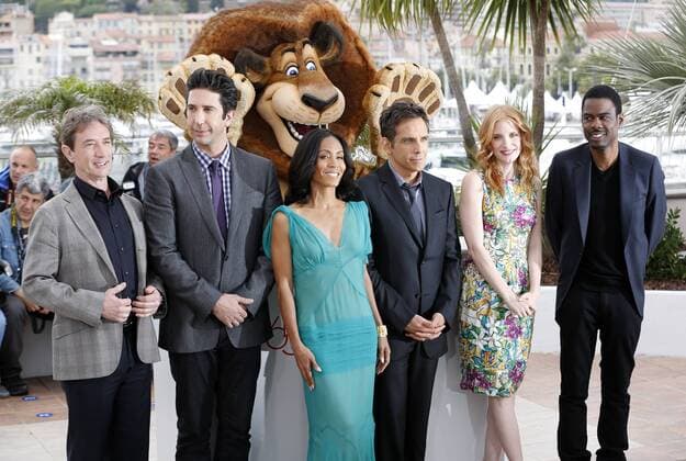 Madagascar 3: Europe s Most Wanted photocall, 65th Cannes Film Festival, May 18, 2012 Actors Martin Short, David Schwimmer, Jada Pinkett Smith, Ben Stiller, Jessica Chastain, Chris Rock attending for the Madagascar 3: Europe s Most Wanted photocall at the 65th Cannes Film Festival, Cannes, May 18, 2012 Foto:xD.xBedrosianx xFuturexImage ku