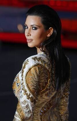 Kim Kardashian arrives for screening of Kanye West s new short art film Cruel Summer at Palm Beach in Cannes, France on May 23, 2012. The screening took place during the 65th annual Cannes International Film Festival.  CAN20120523874