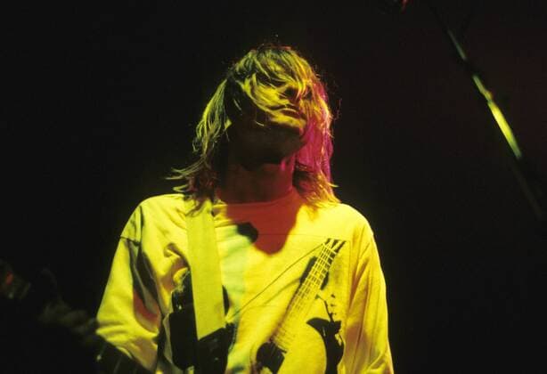 Kurt Cobain Nirvana Konzert im Londoner Astoria Theatre Foto:xR.xKeuntjex xFuturexImage