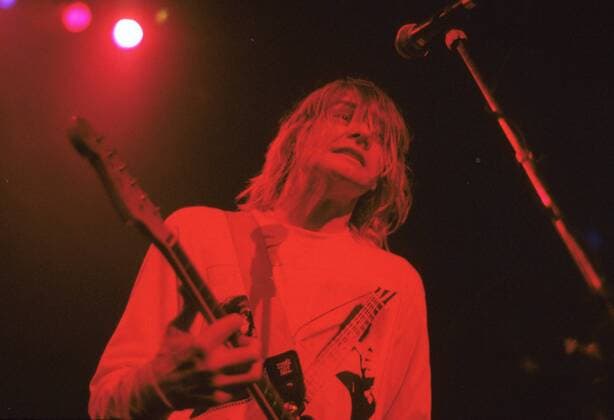 Kurt Cobain Nirvana Konzert im Londoner Astoria Theatre Foto:xR.xKeuntjex xFuturexImage