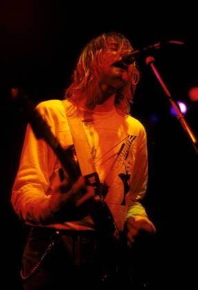 Kurt Cobain Nirvana Konzert im Londoner Astoria Theatre Foto:xR.xKeuntjex xFuturexImage