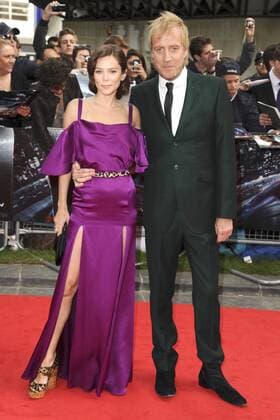 UK-Premiere von The Amazing Spider-Man in Odeon Leicester Square, London Anna Friel, Rhys Ifans 