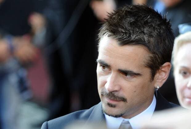 ITAR-TASS: MOSCOW, RUSSIA. AUGUST 8, 2012. Irish actor Colin Farrell attends a premiere of Len Wiseman s science fiction action film Total Recall , at the Oktyabr cinema.  RE10555A