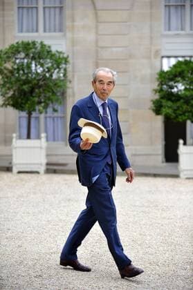 Robert Badinter - Garde des Sceaux a L Elysee Paris - 29 08 2012 GerardRoussel PANORAMIC 