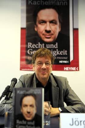 Frankfurter Buchmesse 2012. Meteorologe, Autor und Moderator Jörg Kachelmann ( SUI ) anläßlich einer Pressekonferenz zu seinem Buch Recht und Gerechtigkeit - Ein Märchen aus der Provinz im Rahmen der Frankfurter Buchmesse am 12.10.2012.
