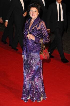 Aftershow-Party zur Weltpremiere von Skyfall in der Tate Gallery of Modern Art, London Eunice Gayson 