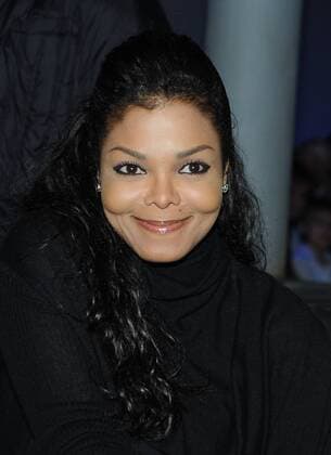 ITAR-TASS: MOSCOW, RUSSIA. OCTOBER 25, 2012. American singer and actress Janet Jackson attends the Kira Plastinina LUBLU collection runway show during the Volvo Fashion Week.  RE10BCE9
