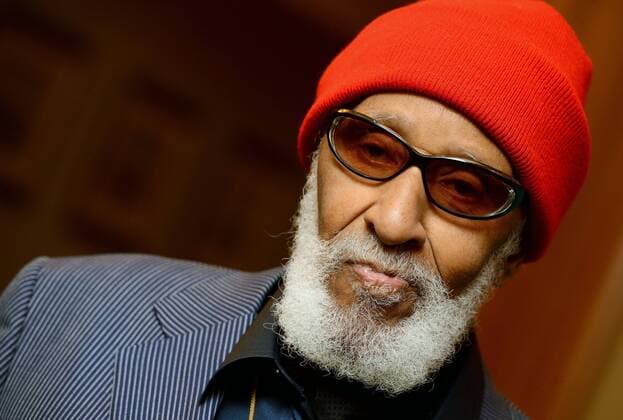 American jazz tenor saxophonist Sonny Rollins speaks with media before his tomorrow s concert in Prague s Lucerna within Strings of Autumn festival. Sonny Rollins is seen in Prague, Czech Republic, October 30, 2012. (CTKxPhoto KaterinaxSulova) CTKPhotoP201210300535801  SUK1