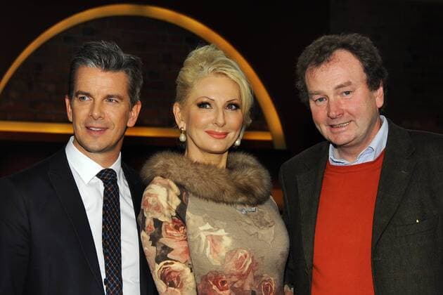 Moderator Markus Lanz, Desiree Nick (Kabarettistin), Karl Graf zu Castell-Rüdenhausen (Journalist,Buchautor,Wirt) In der ZDF Talkshow Markus Lanz Hamburg, 07. November 2012 (Ausstrahlung voraussichtlich am 14. November)