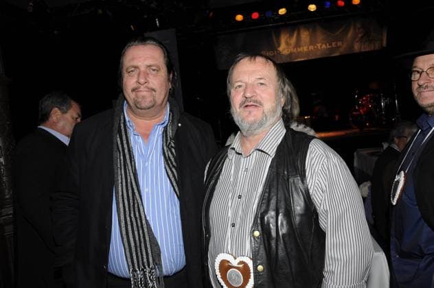 München 25.11.12 Wirtshaus im Schlachthof - Sigi Sommer Taler Verleihung - Andreas Giebel und Fredl Fesl