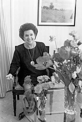 Russian opera singer Galina Vishnevskaya, who performed soprano roles in Russian and European opera classics has died aged 86. In picture: opera singer Galina Vishnevskaya in hotel Europe Interpress 