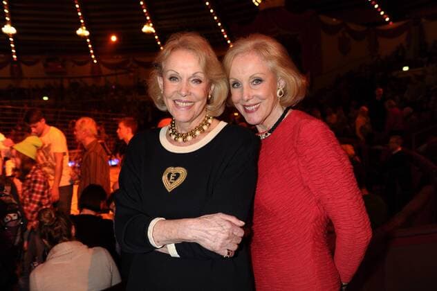 Alice und Ellen Kessler Premiere 1. Winterprogramm 2012 13 Circus Krone Stammhaus München 25. Dezember 2012