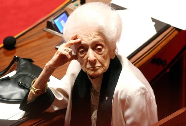 Senat in Rom - Im Bild: Senatorin Rita Levi Montalcini 