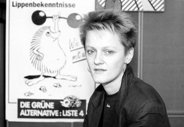 Renate Künast (Mitglied des Berliner Abgeordnetenhauses Alternativen Liste für Demokratie und Umweltschutz) in Berlin