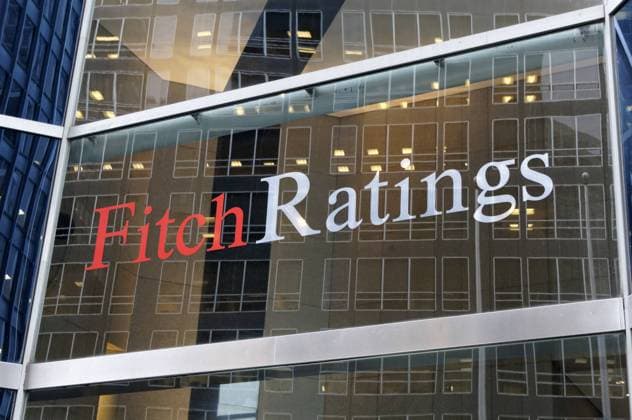 Hauptsitz Fitch Ratings, Finanzdistrikt Manhattan, New York,